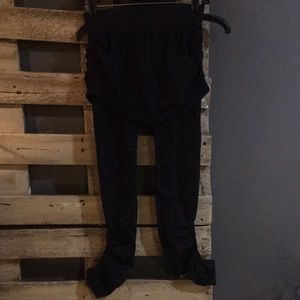 Athleta leggings with attached skirt